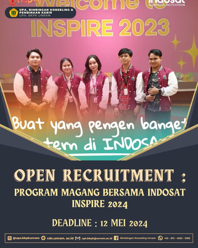 Program Magang Bersama Indosat Inspire 2024