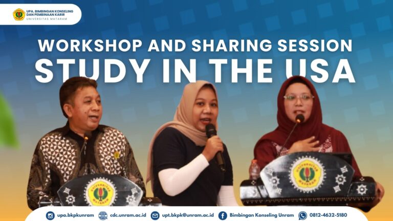 UPA BKPK Unram Dorong Mahasiswa Go Global Lewat Workshop “Study in the USA”